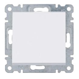 вимикач 1-кл. 1-полюсний WL0010 Lumina-2, білий, Hager