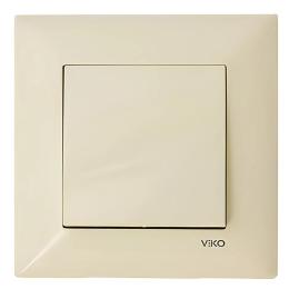 Вимикач одноклавішний крем VIKO Meridian