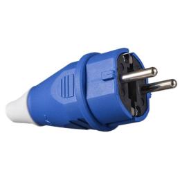 Вилка переносна ВП 16А/2 2Р+РЕ (012) 220v ІР44 АскоУкрем