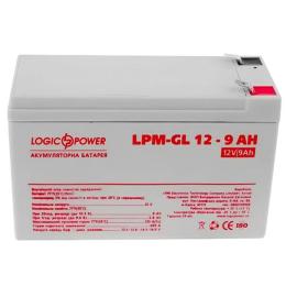Акумулятор LogicPower LPM-GL 12-9 AH 12В