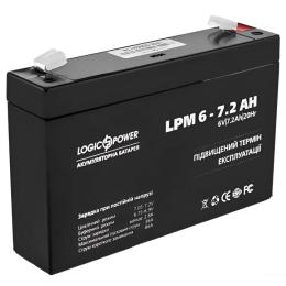 Акумулятор AGM LPM 6-7.2 AH