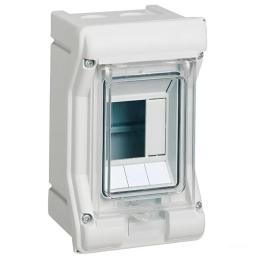 Щит накладний Vector VE103D на 3 модулі Hager