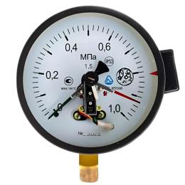 Манометр електроконтактний ДМ Сг 05160 1МПа 1,5 Склоприлад