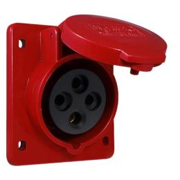 Гніздо врізне ГВ 16А/4 3Р+РЕ (414) ІР44 АскоУкрем