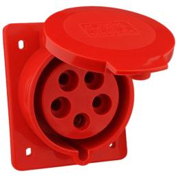 Гніздо врізне ГВ 32А/5 3Р+N+РЕ (425) ІР44 АскоУкрем