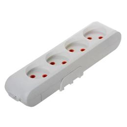 Колодка 4р без заземлення VIKO Multi-Let