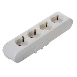 Колодка  4-на з заземленням VIKO Multi-Let