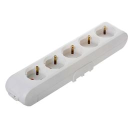 Колодка  5-на з заземленням  VIKO Multi-Let