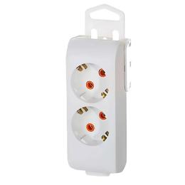 Колодка  2-на з заземленням VIKO Multi-Let