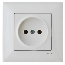 Розетка біла VIKO Meridian