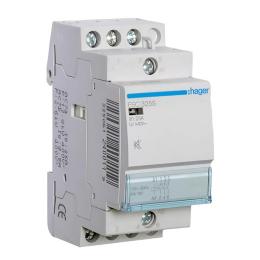Модульний контактор ESC325S (25A, 3НО, 230В) Hager