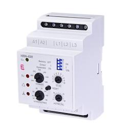 Реле контролю фаз ETI 002471430 HRN-43N 400V AC (3F 2x16A AC1) з нейтраллю