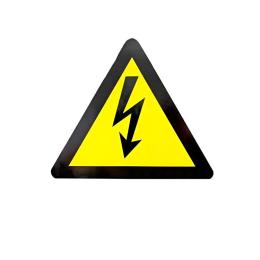 Знак Обережно! Електрична напруга d80