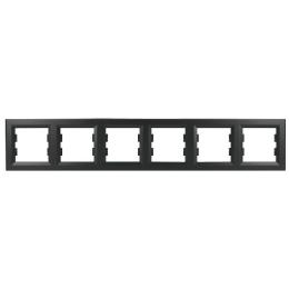 Рамка на [0-9] місць антрацит Asfora, EPH5800671