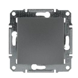 Заглушка без рамки сталь Asfora, EPH5600162