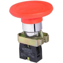 Кнопка  XB2-BS642 1NC грибок D-60 червона поверення поворотом АскоУкрем