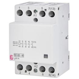Контактор ETI 002464026 RD 63-40 (230V AC/DC) (AC1)