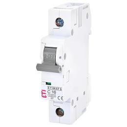 Автоматичний вимикач ETIMAT 6 1p C16A ETI