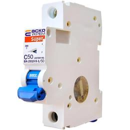 Вимикач автоматичний ВА-2010S 1р 50А Аско Укрем