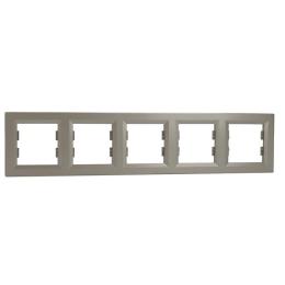Рамка на 5 місць бронза Asfora, EPH5800569