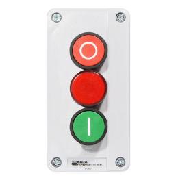 Пост керування XAL-B373 1NO+1NC 3-місний " І - Лампа - О " АскоУкрем