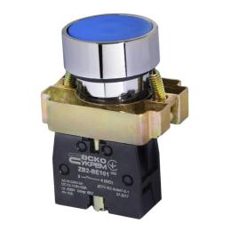 Кнопка XB2-BA61 1NО блакитна АскоУкрем