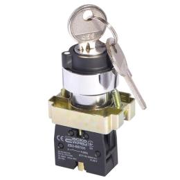 Перемикач XB2-BG41 1NO 2-позиційний поворотний ключ АскоУкрем