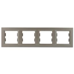 Рамка 4-місна бронза Asfora, EPH5800469