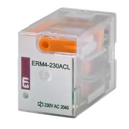 Реле електромеханічне ERM4- 230 AC 4p 230 VAC ЕТІ
