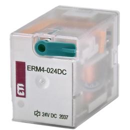 Реле електромеханічне ERM4- 024 DC 4p 24 VDC ЕТІ