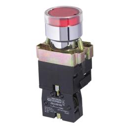 Кнопка XB2-BW3471 1NC червона з підсвіткою АскоУкрем