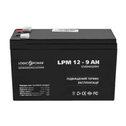 Акумулятор LogicPower AGM LPM 12-9.0 AH 12В