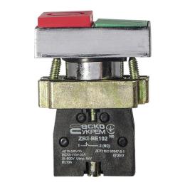 Кнопка XB2-BL8425 1NO+1NC Старт Стоп виступ зелена/червона ІР40 АскоУкрем