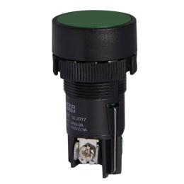 Кнопка XB2-ЕH135 1NO+1NC зелена з фіксацією АскоУкрем