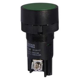 Кнопка XB2-EA135 1NO+1NC зелена АскоУкрем