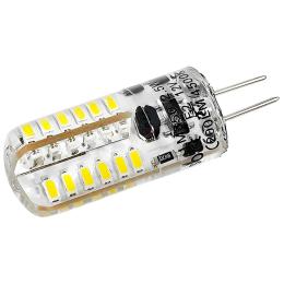 Лампа світлодіодна капсульна силікон 2,5W 12V G4 4500K AC/DC LM350 Lemanso