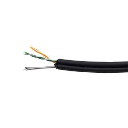 КППт-ВП 2х2х0,50 UTP 5e зовнішній кабель вита пара  з тросом Одескабель