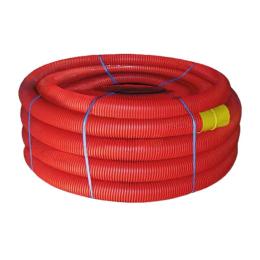 Посилена морозостійка ПНД гофра з протяжкою Ø40мм, Dkc