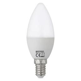Лампа світлодіодна Horoz Electric свіча C37 Е14 6W 220V 6400K (001-003-00061)