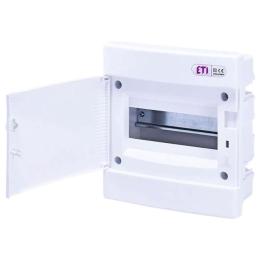 Вбудований щит ETI 001101014 ECМ 8PO 8 М з білими дверцями