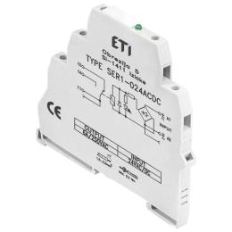 Електромеханічне Інтерфейсне реле ETI 002473052 SER1-024 ACDC 1зO 6A AC1 250V AC)