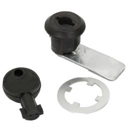 Поворотний замок Білмакс Б00031368 ЗП-1 (чорний) з ключем