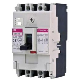 Автоматичний вимикач ETI 004671839 EB2S 250/3SF 250А 3P (25kA фіксовані налаштування)