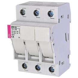 Роз'єднувач запобіжник ETI 002540004 EFD 10 3p