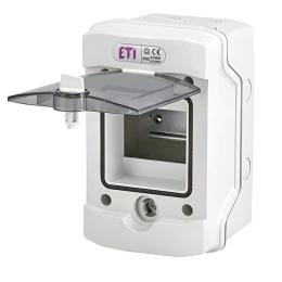 Щит розподільчий 4 модулів зовнішній ECH-4G  IP65  ETI (1101060)