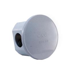 Зовнішня кругла розподільча коробка Wave W000610 Ø50х80мм