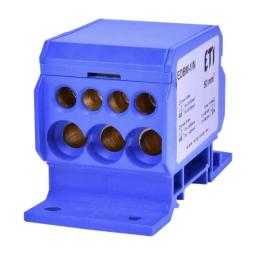 Розподільчий блок ETI 001102410 EDBM-1/N (160А 1x4-50; 3x2.5-25; 4x2.5-16)