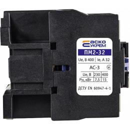 Магнітний пускач ПМ 2-32-01 380В 32А АскоУкрем