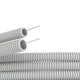 Труба гнучка гофрована 16мм (бухта 100м) ДКС