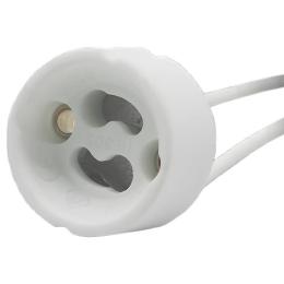 Патрон GU10 керамічний під галогенову лампу LM109 Lemanso